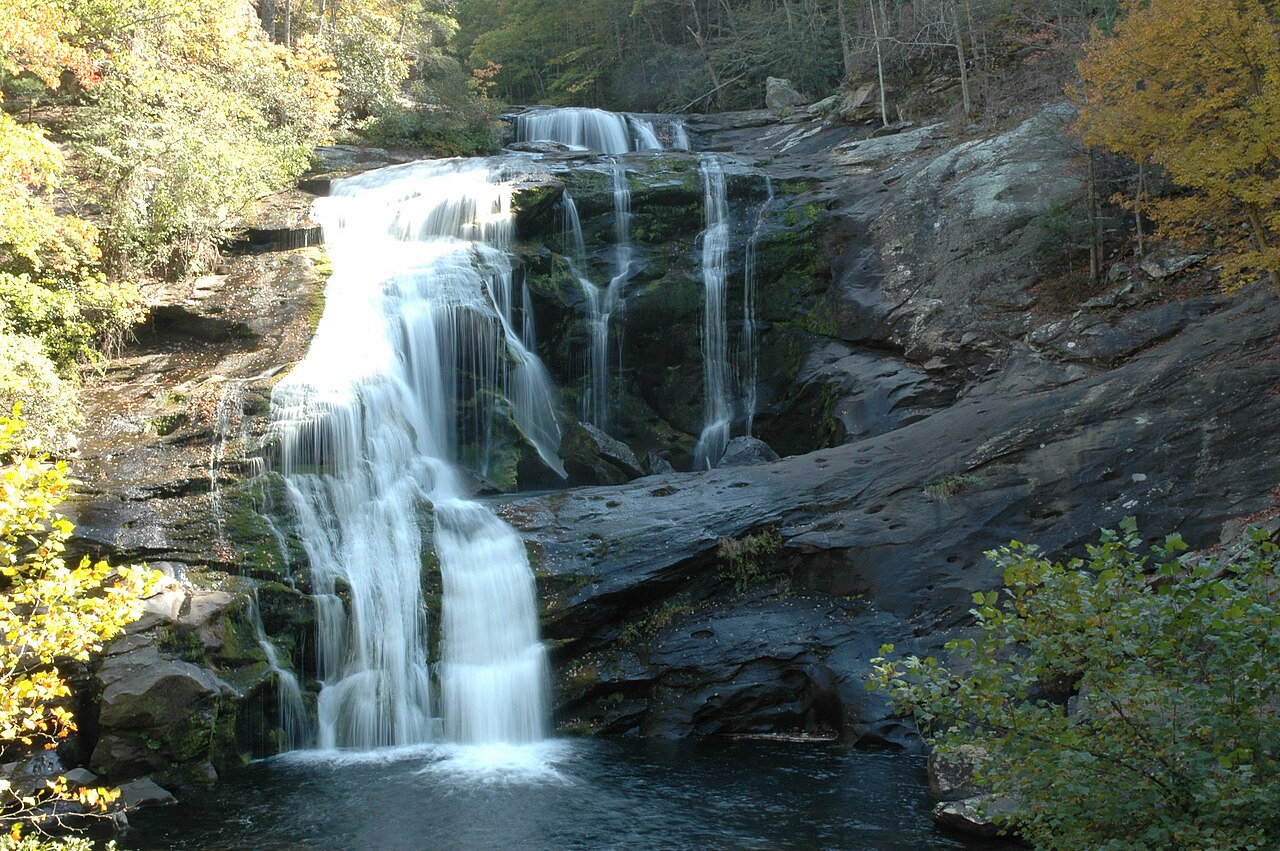 Bald River Falls, a waterfall in Tennessee