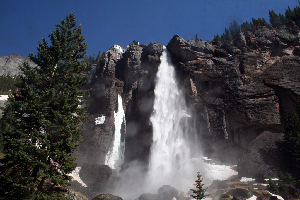 Bridal Veil Falls, a waterfall in Colorado
