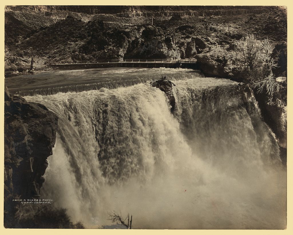 Bridal Veil Falls, a waterfall in Idaho