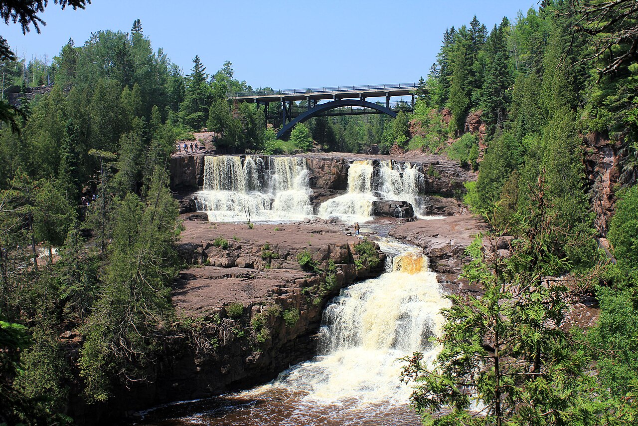 Gooseberry Falls (Lower Falls), a waterfall in Minnesota