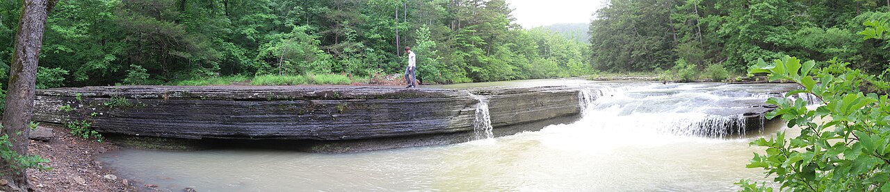 Haw Creek Falls, a waterfall in Arkansas