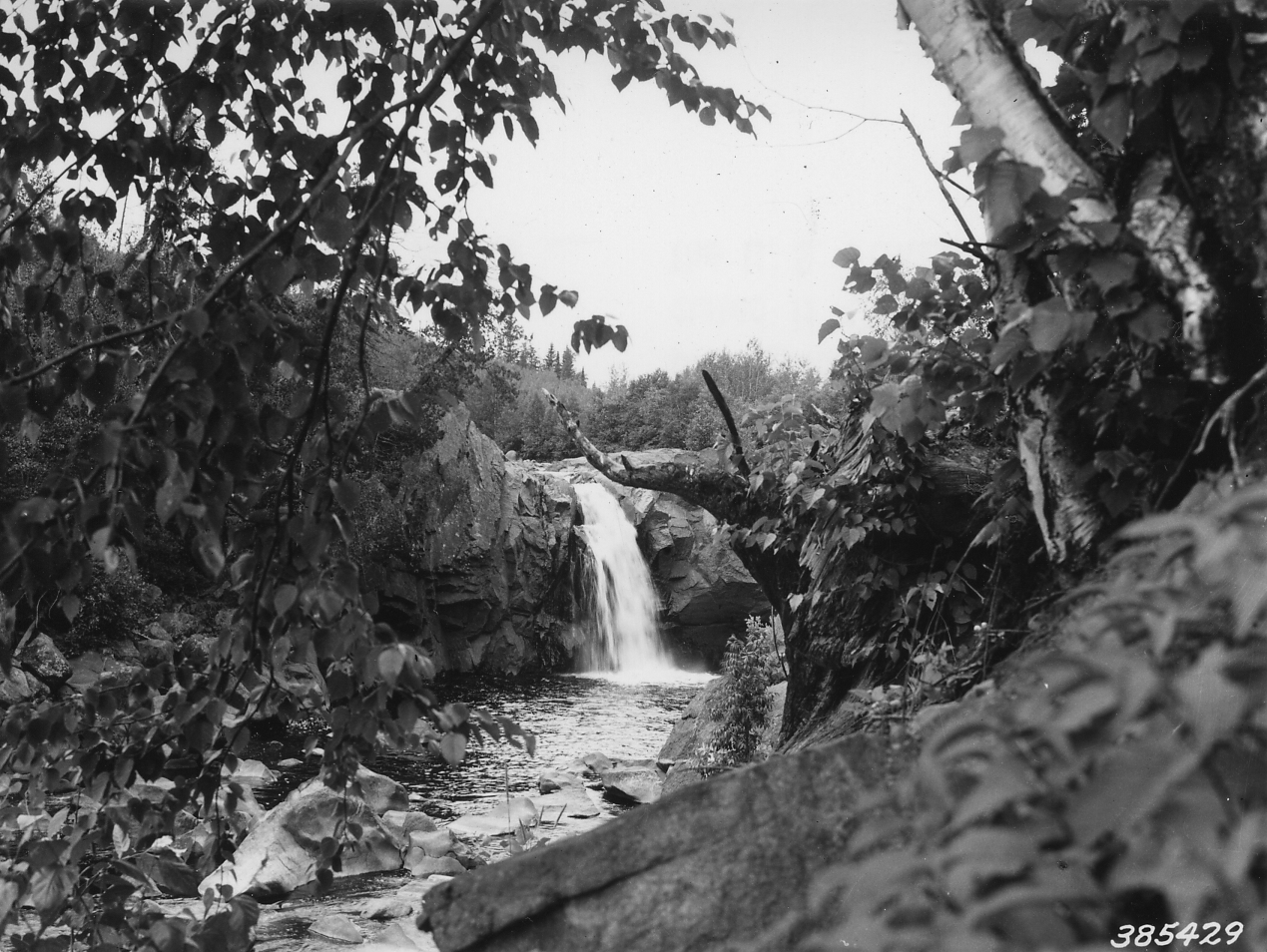 Illgen Falls, a waterfall in Minnesota