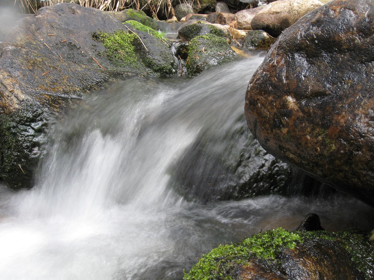 Lehman Creek Cascades, a waterfall in Nevada