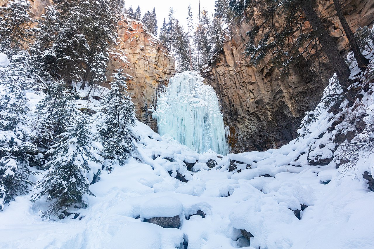 Lost Creek Falls, a waterfall in Nevada