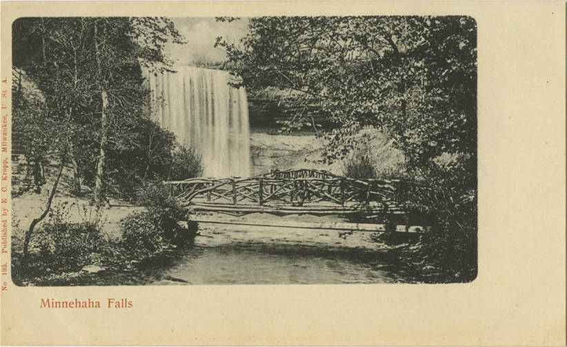 Minnehaha Falls, a waterfall in Georgia
