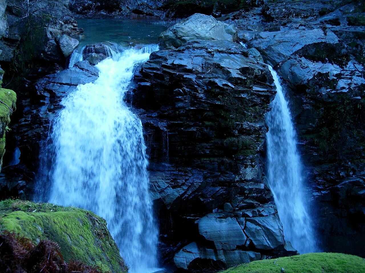 Nooksack Falls, a waterfall in Washington