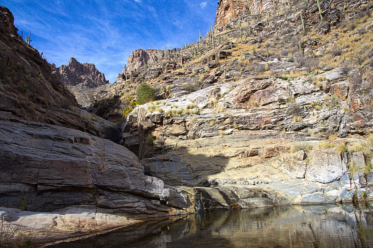 Seven Falls, a waterfall in Arizona