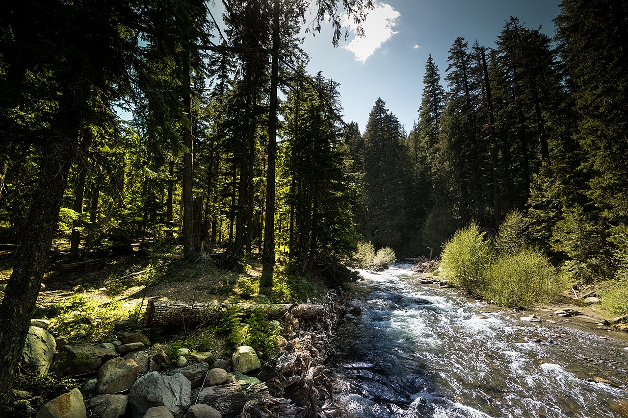 Tamanawas Falls, a waterfall in Oregon