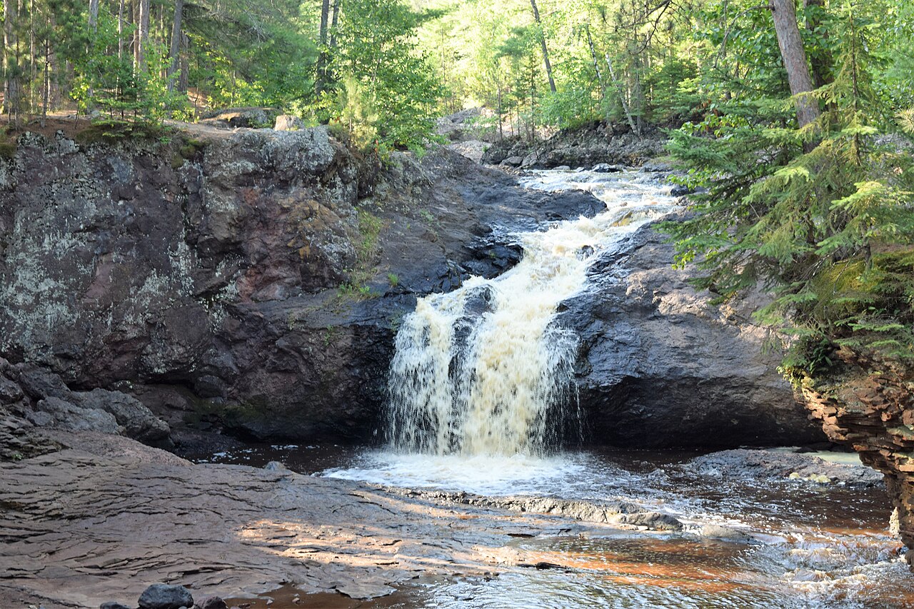 Upper Falls (Amnicon Falls State Park), a waterfall in Wisconsin